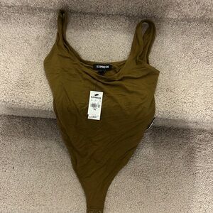Express Brown Women's Bodysuit